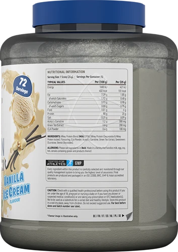 Applied Nutrition Diet Whey Protein - 1800 g