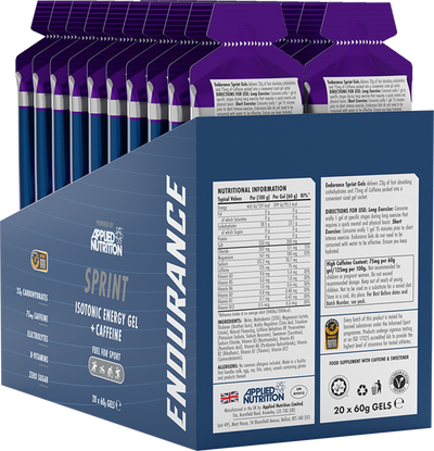 Applied Nutrition Endurance Isotonic Energy Gel Sprint - 20 x 60 ml