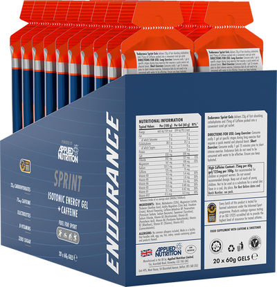 Applied Nutrition Endurance Isotonic Energy Gel Sprint - 20 x 60 ml