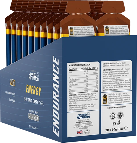Applied Nutrition Endurance Isotonic Energy Gel - 20 x 60 ml