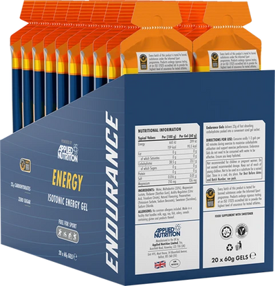 Applied Nutrition Endurance Isotonic Energy Gel - 20 x 60 ml