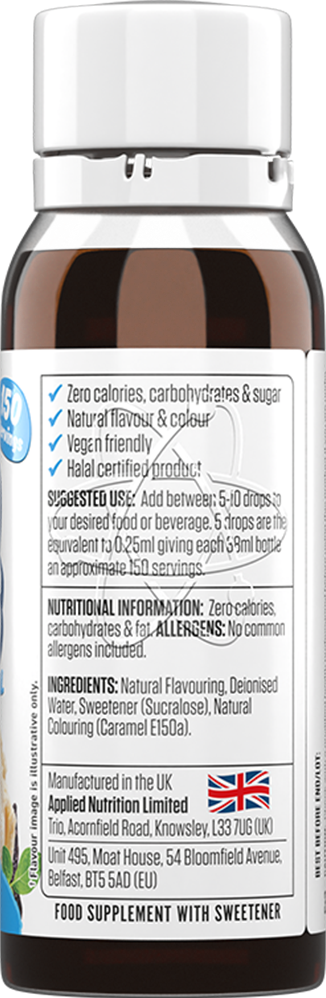 Applied Nutrition Fit Cuisine Flavo Drops - 38 ml
