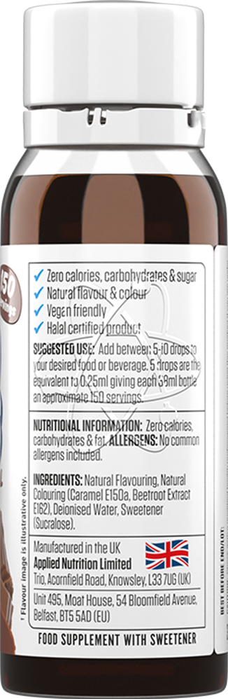 Applied Nutrition Fit Cuisine Flavo Drops - 38 ml