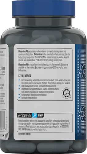 Applied Nutrition Glutamine 4K - 120 caps