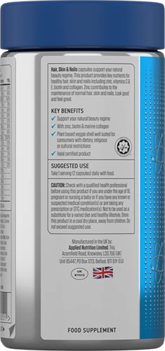 Applied Nutrition Hair, Skin and Nails - 60 caps