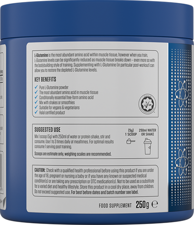 Applied Nutrition L-Glutamine Powder - 250 g