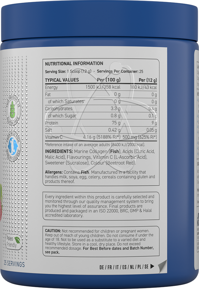 Applied Nutrition Marine Collagen Powder - 300 g