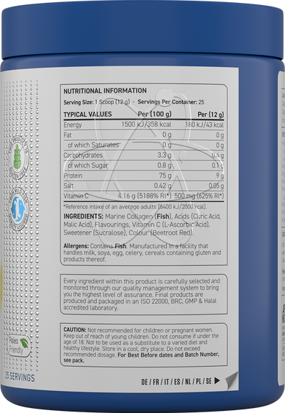 Applied Nutrition Marine Collagen Powder - 300 g