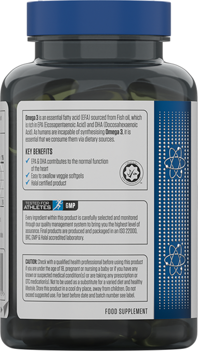 Applied Nutrition Omega 3 - 100 softgels