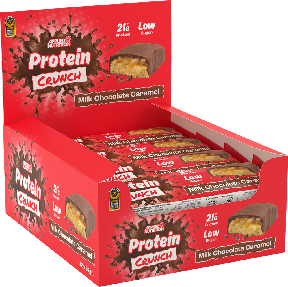 Applied Nutrition Protein Crunch Bar - 12 x 62 g