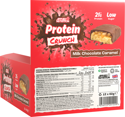 Applied Nutrition Protein Crunch Bar - 12 x 62 g
