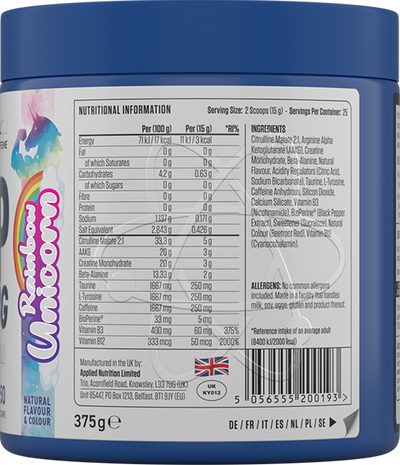 Applied Nutrition Pump 3G Pre-Workout - 375 g