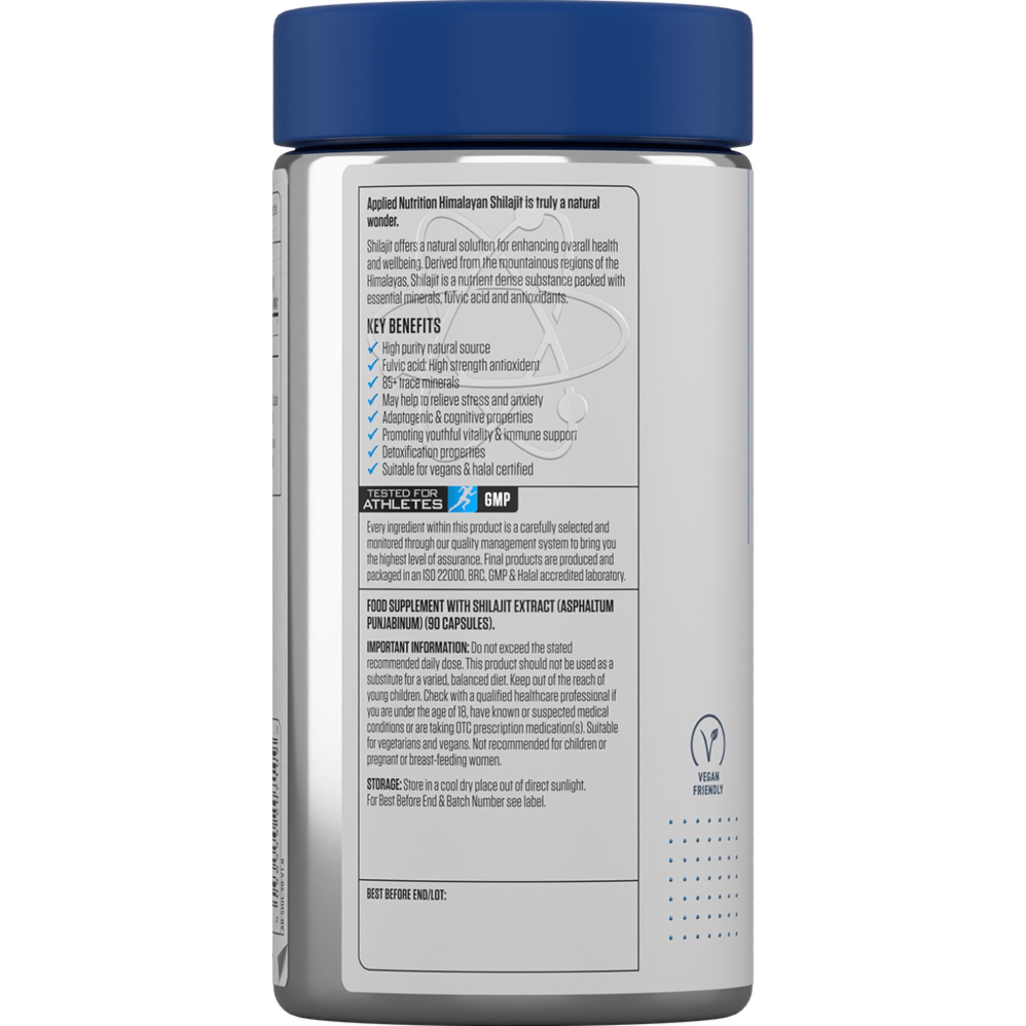 Applied Nutrition Shilajit - 90 caps