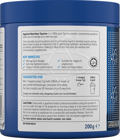 Applied Nutrition Taurine - 200 g