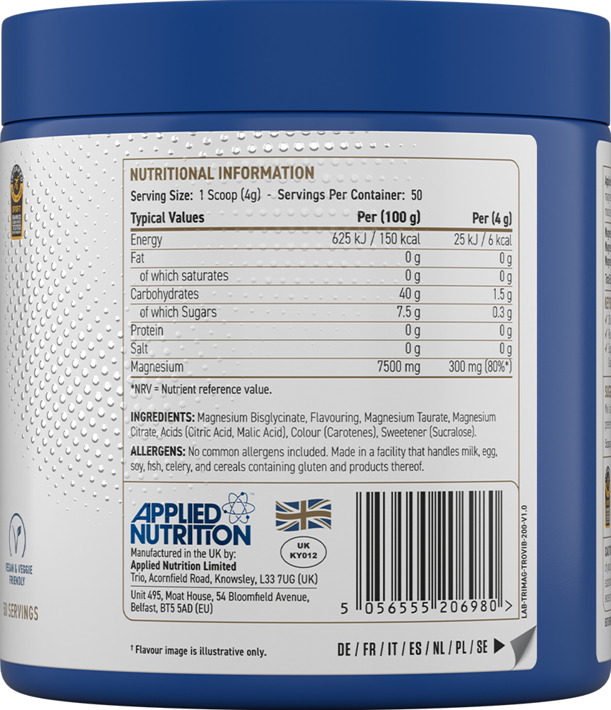 Applied Nutrition Tri-Magnesium - 200 g
