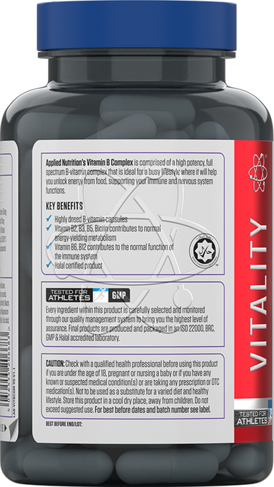 Applied Nutrition Vitamin B Complex - 90 caps