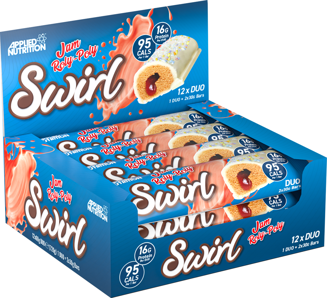 Applied Nutrition Swirl Duo Bar - 12 x 60 g