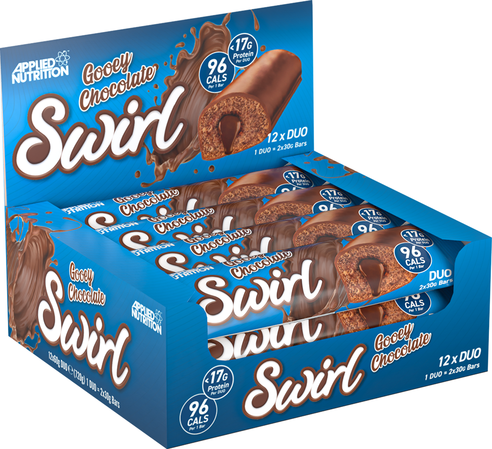 Applied Nutrition Swirl Duo Bar - 12 x 60 g