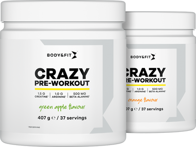 Body & Fit Crazy Pre-workout - 407 g