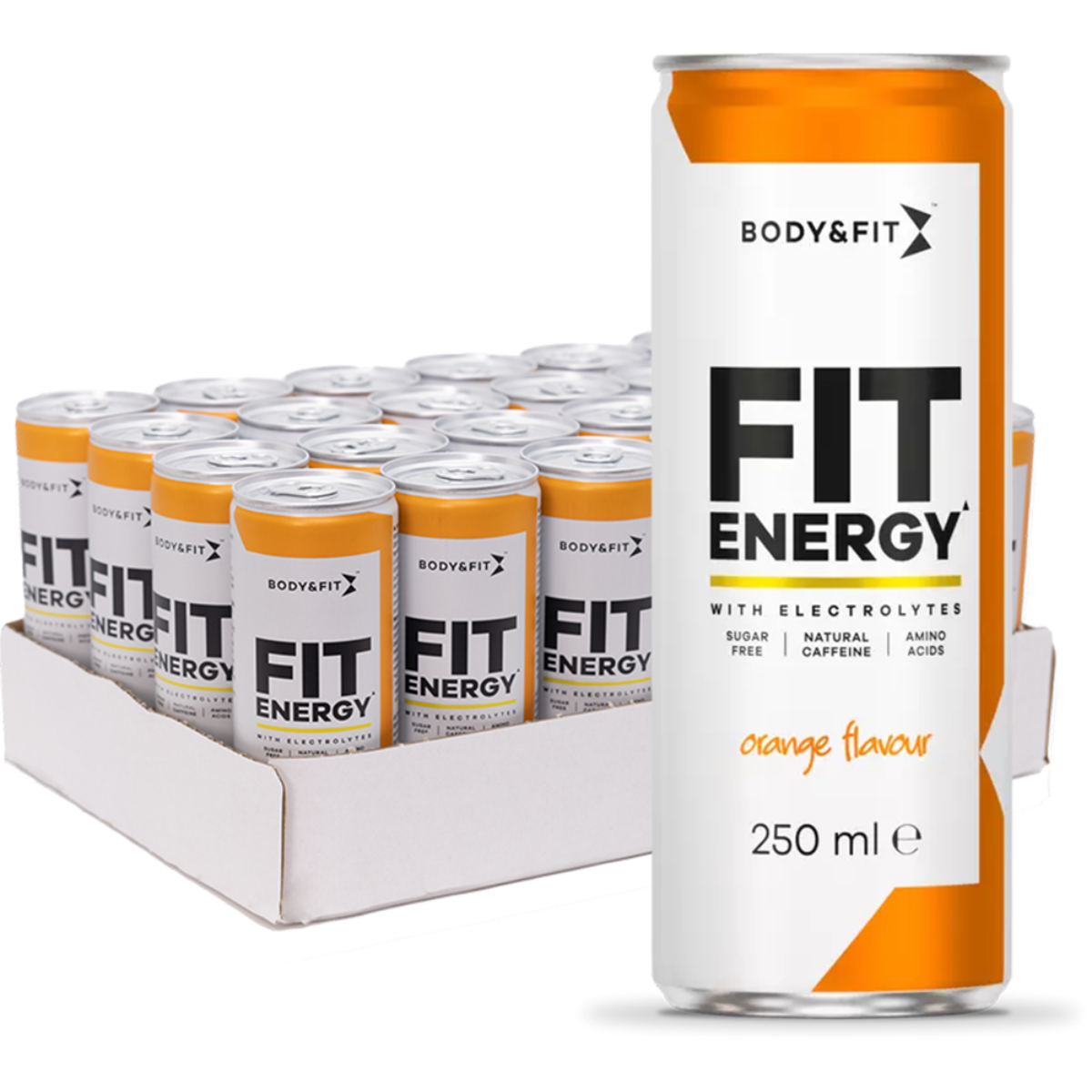 Body & Fit Fit Energy - 24 x 250 ml