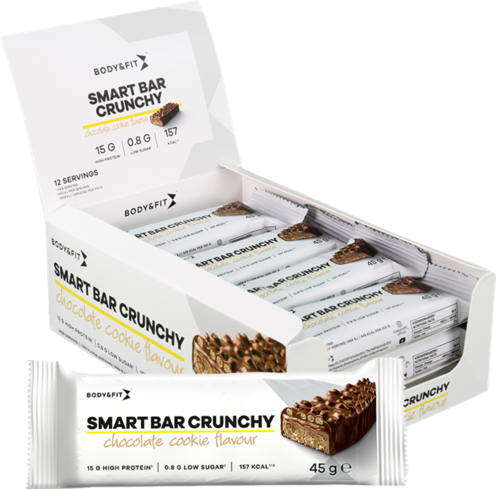 Body & Fit Smart Bar Crunchy - 12 x 45 g