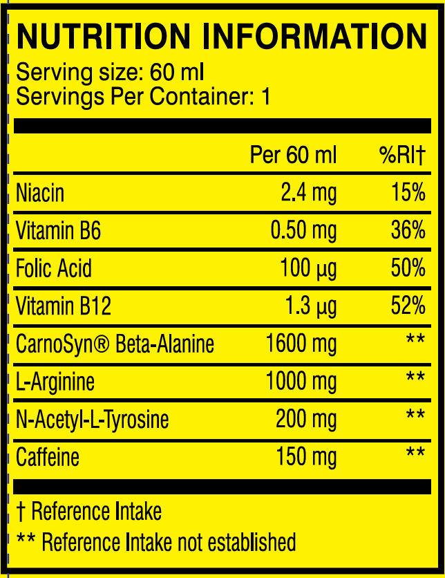 C4 Energy Shot - 12 x 60 ml
