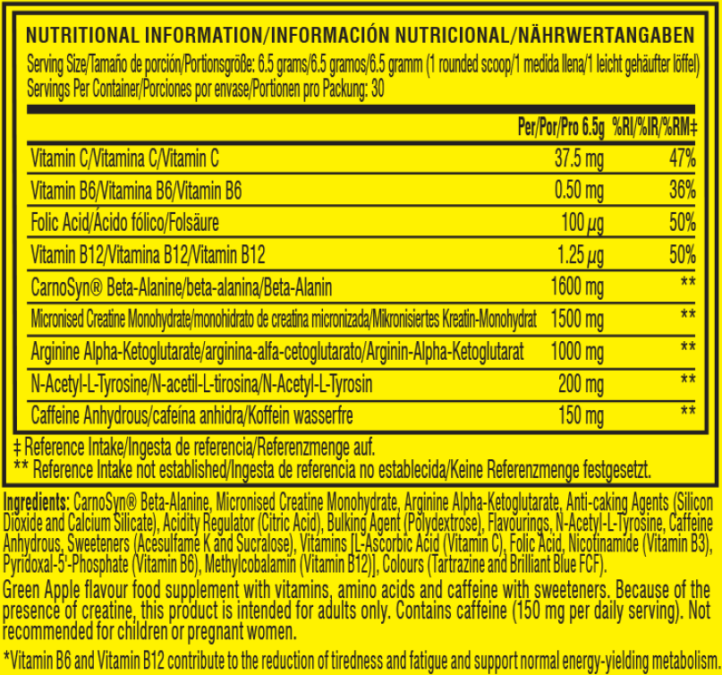 C4 Pre-workout - 30 servings