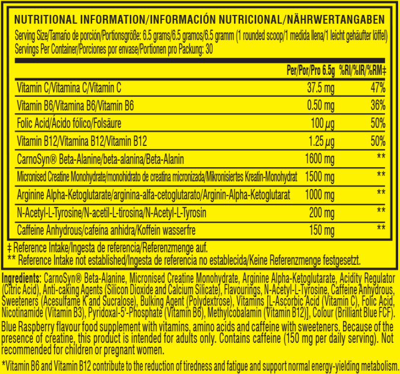 C4 Pre-workout - 30 servings