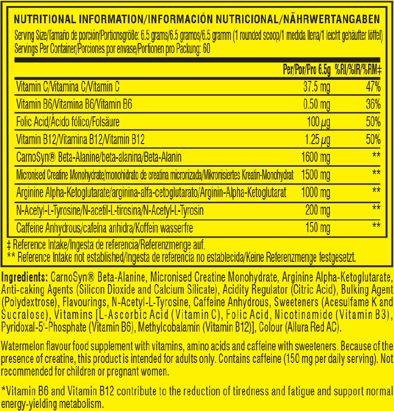 C4 Pre-workout - 60 servings
