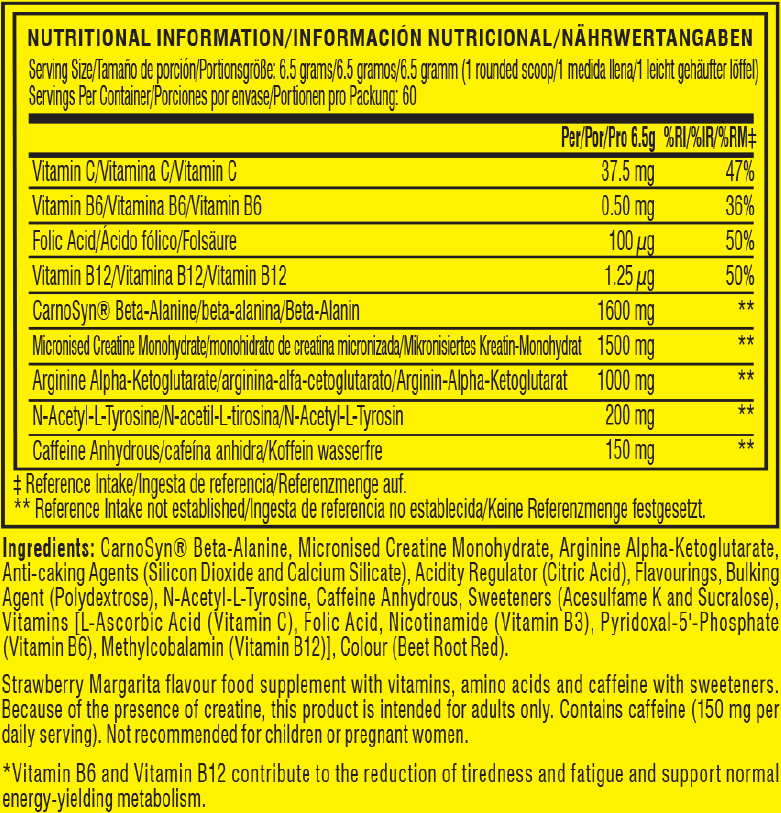 C4 Pre-workout - 60 servings