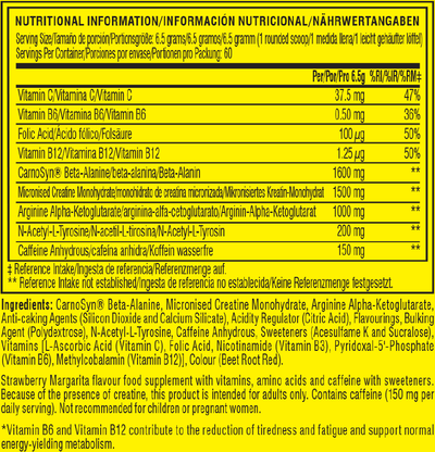 C4 Pre-workout - 60 servings