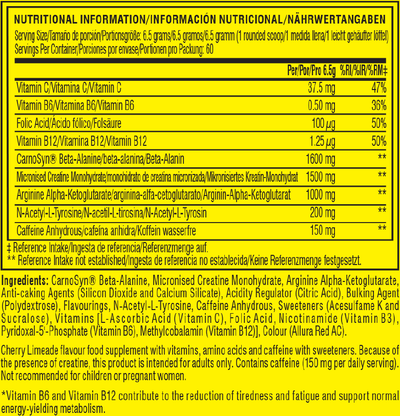 C4 Pre-workout - 60 servings