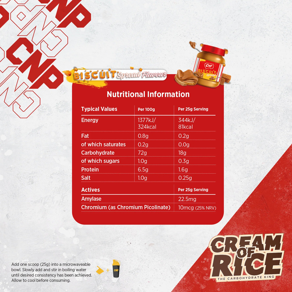 CNP Cream Of Rice - 2000 g