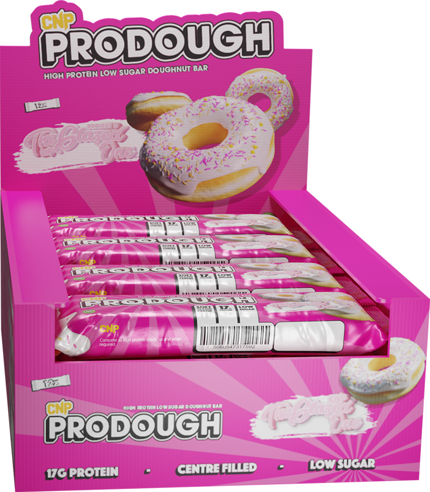CNP ProDough Doughnut Bars - 12 x 60 g