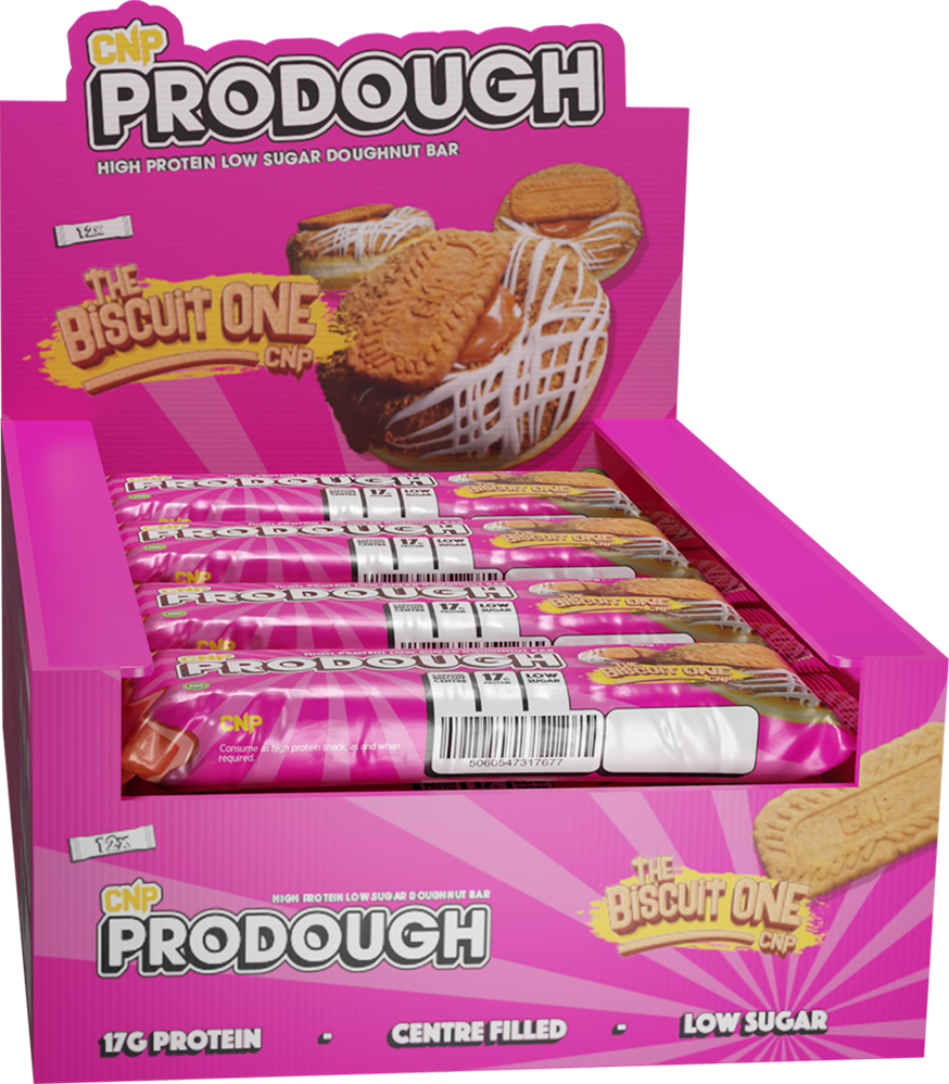 CNP ProDough Doughnut Bars - 12 x 60 g