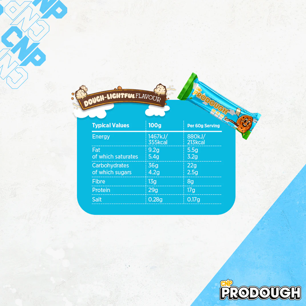 CNP ProDough Doughnut Bars - 12 x 60 g