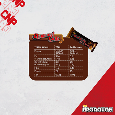 CNP ProDough Doughnut Bars - 12 x 60 g