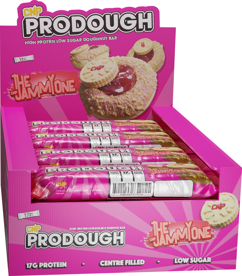 CNP ProDough Doughnut Bars - 12 x 60 g