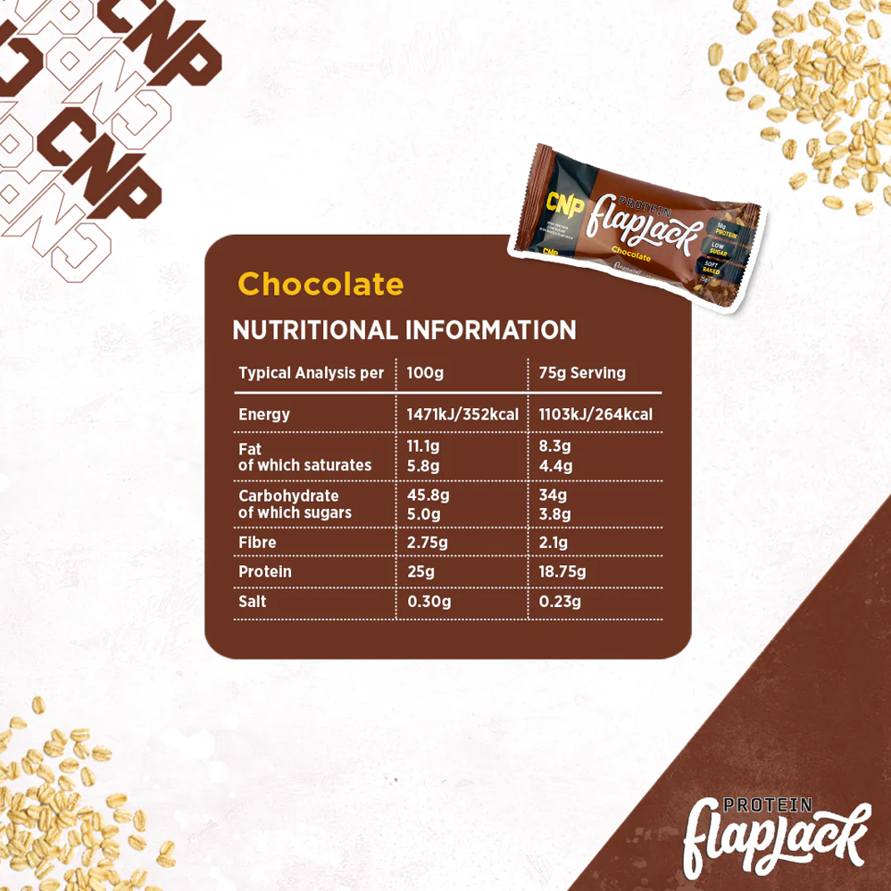 CNP Protein Flapjack - 12 x 75 g