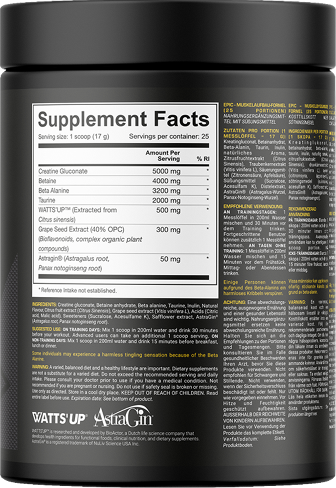 Dedicated Nutrition EPIC - 425 g