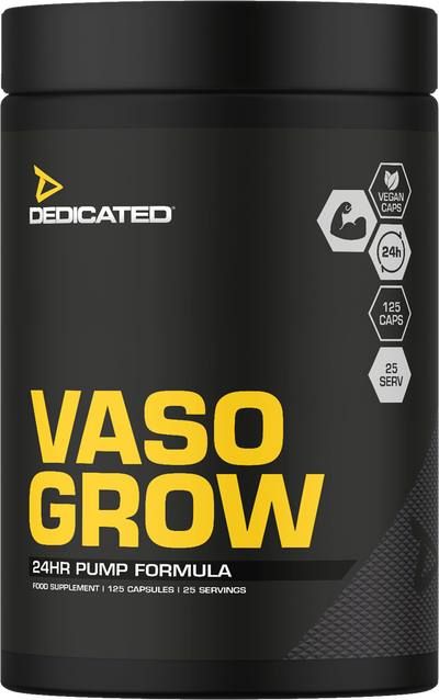 Dedicated Nutrition VASO GROW - 125 caps