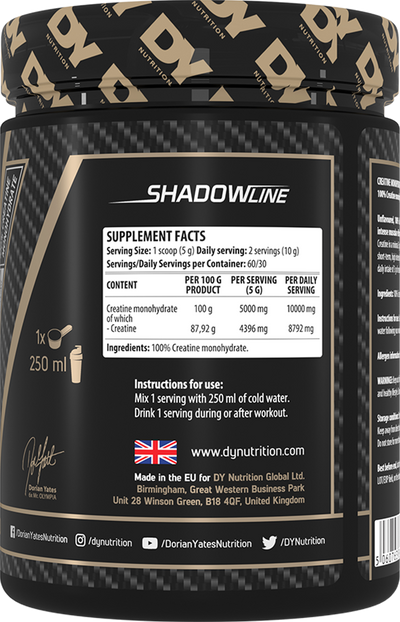 DY Nutrition Creatine Monohydrate - 300 g