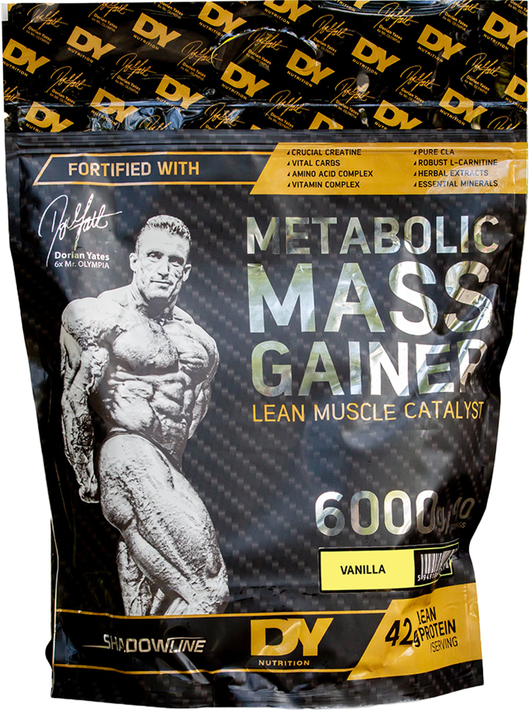 Dorian Yates Nutrition Metabolic Mass Gainer - 6000 g
