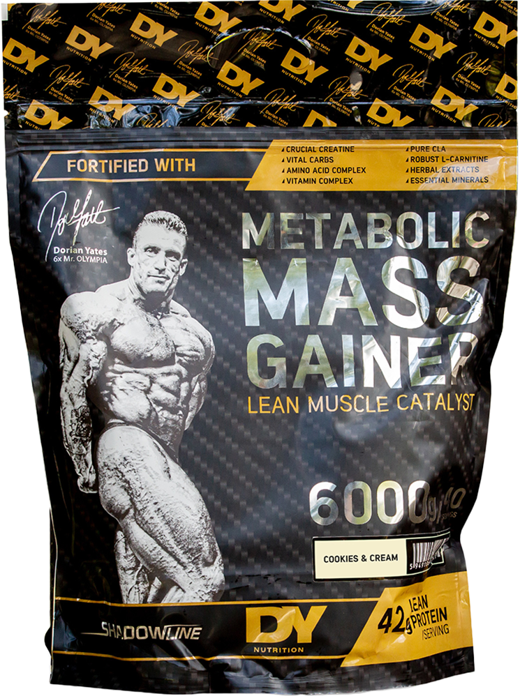 Dorian Yates Nutrition Metabolic Mass Gainer - 6000 g