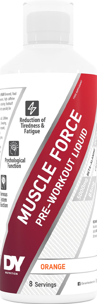 DY Nutrition Muscle Force PWO Liquid - 500 ml