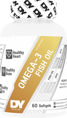 Dorian Yates Nutrition Omega 3 Fish Oil - 60 gels