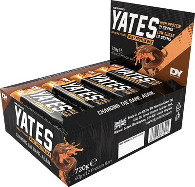 Dorian Yates Nutrition Whey Protein Bar - 12 x 60 g