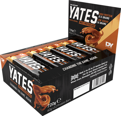 Dorian Yates Nutrition Whey Protein Bar - 12 x 60 g