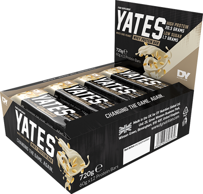 Dorian Yates Nutrition Whey Protein Bar - 12 x 60 g