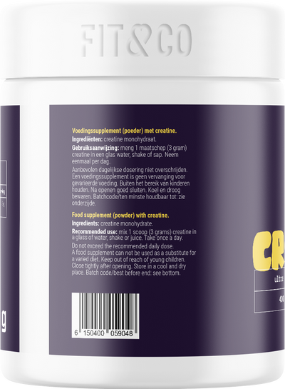 Fit & Co Creatine Monohydraat - 400 g